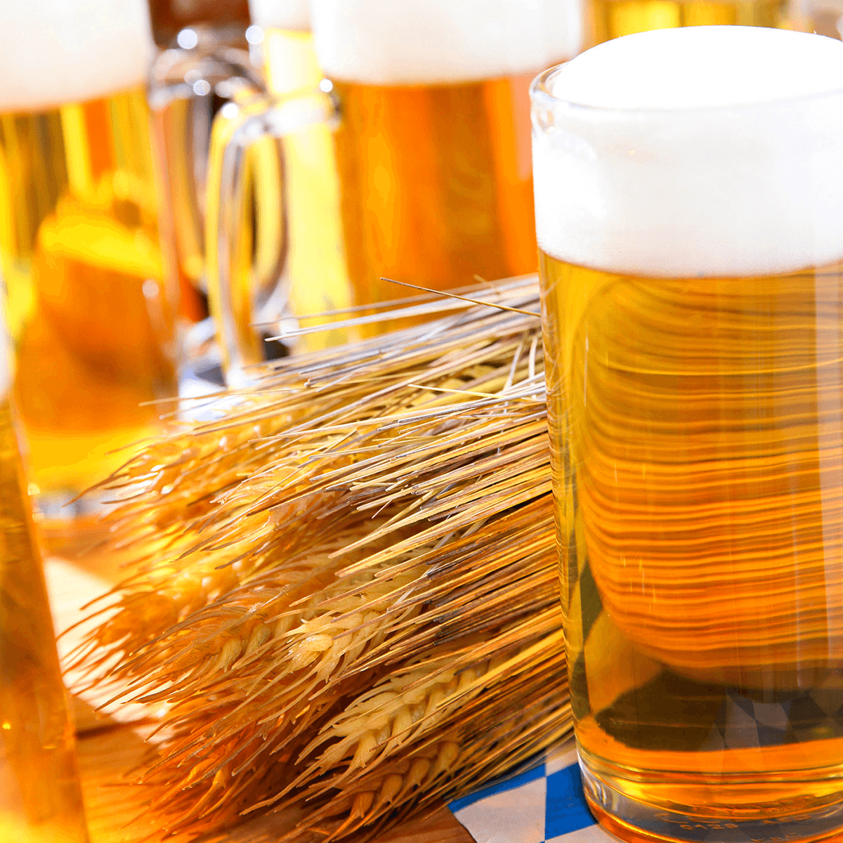 Manojo de espigas de trigo decorativo, 30 cm - 3 Manojo de espigas de trigo decorativo, 30 cm - 3