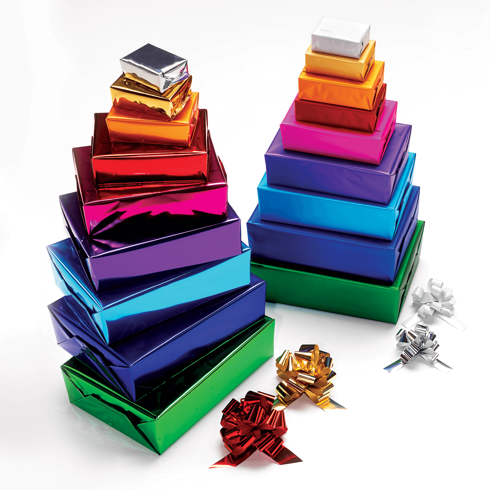 Lumifol metallic foil matt 10 m, red - 6 Lumifol metallic foil matt 10 m, red - 6