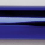 Lámina metálica brillante Lumifol 10 m, 100 cm de ancho, azul oscuro - 0