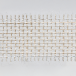 Ruban de jute, crème, larg. 40 mm - 1