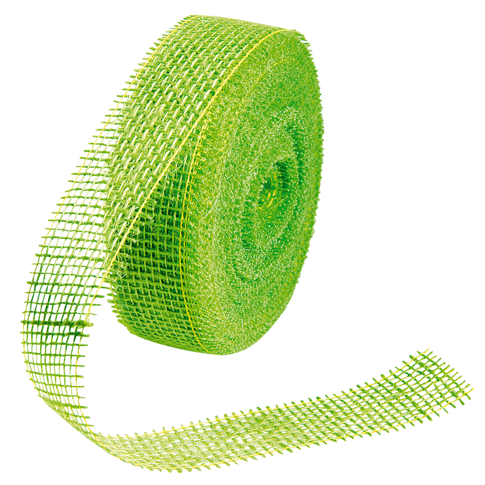 Cinta de yute, color verde claro, anchura 40 mm - 0 Cinta de yute, color verde claro, anchura 40 mm - 0