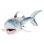 Deco shark 135 cm, silver-grey - 1