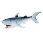 Deco shark 135 cm, silver-grey - 3