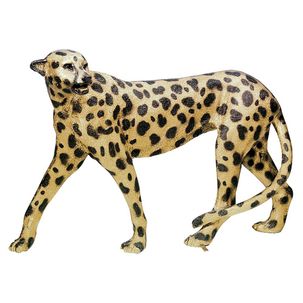 Goldener Gepard 110 cm lang mit schwarzen Flecken