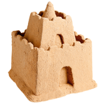 Decorative sand castle height 40 cm - 0