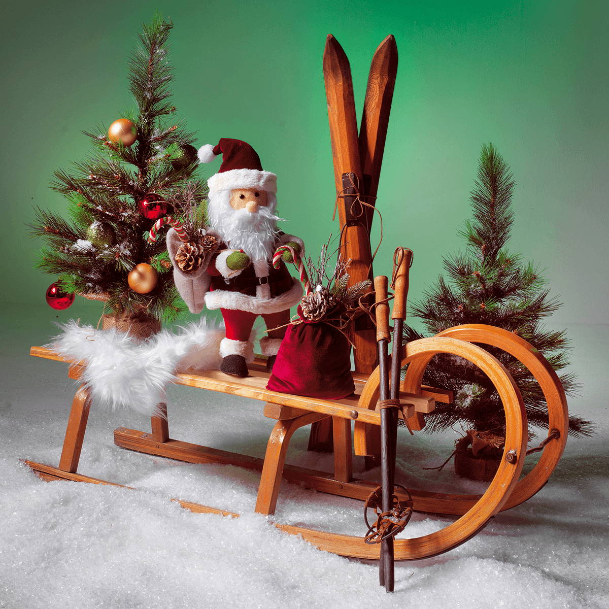 Horn sleigh Original, length 100 cm - 6 Horn sleigh Original, length 100 cm - 6