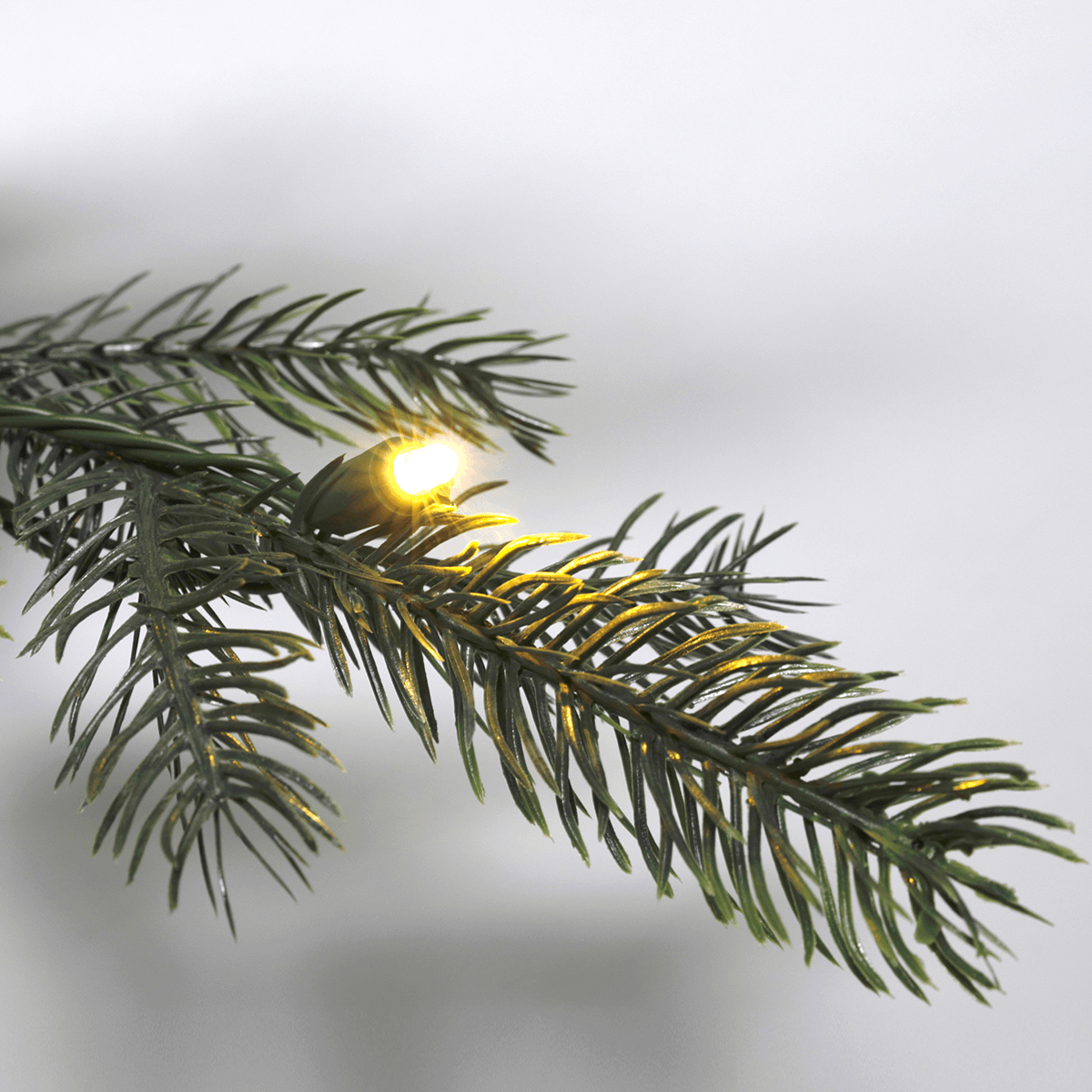 Árbol de Navidad Artificial Nordmann Abeto con LED 180 cm - 3 Árbol de Navidad Artificial Nordmann Abeto con LED 180 cm - 3