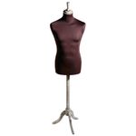 Buste de tailleur homme, buste 78 cm, mocca/antique - 0