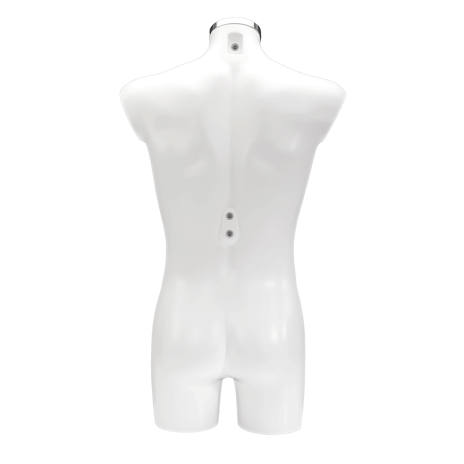 Kunststoff-Torso Herr lackiert 88 cm weiß - 9 Kunststoff-Torso Herr lackiert 88 cm weiß - 9