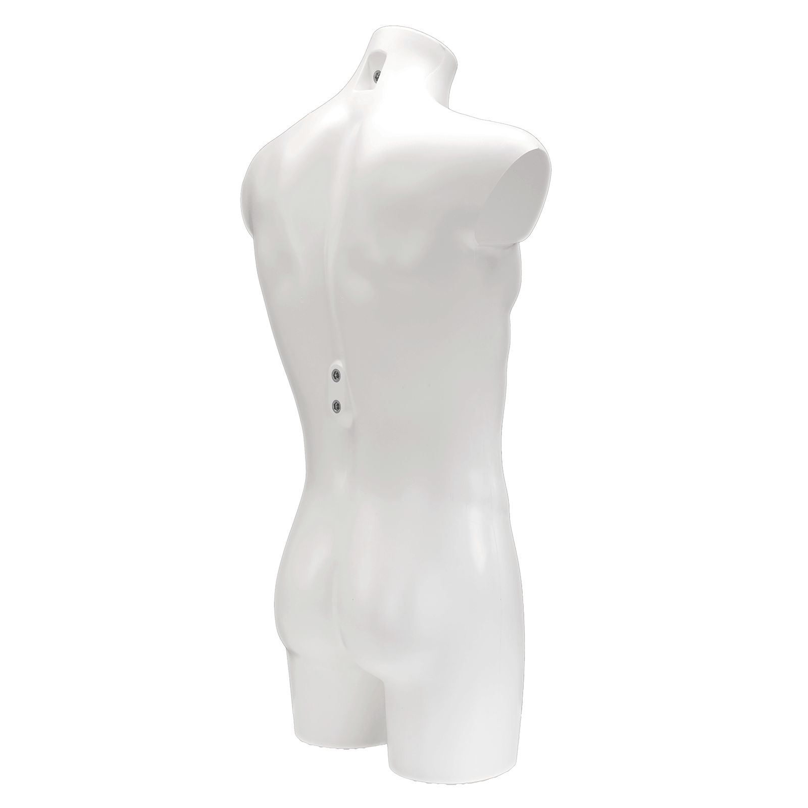 Kunststoff-Torso Herr lackiert 88 cm weiß - 10 Kunststoff-Torso Herr lackiert 88 cm weiß - 10