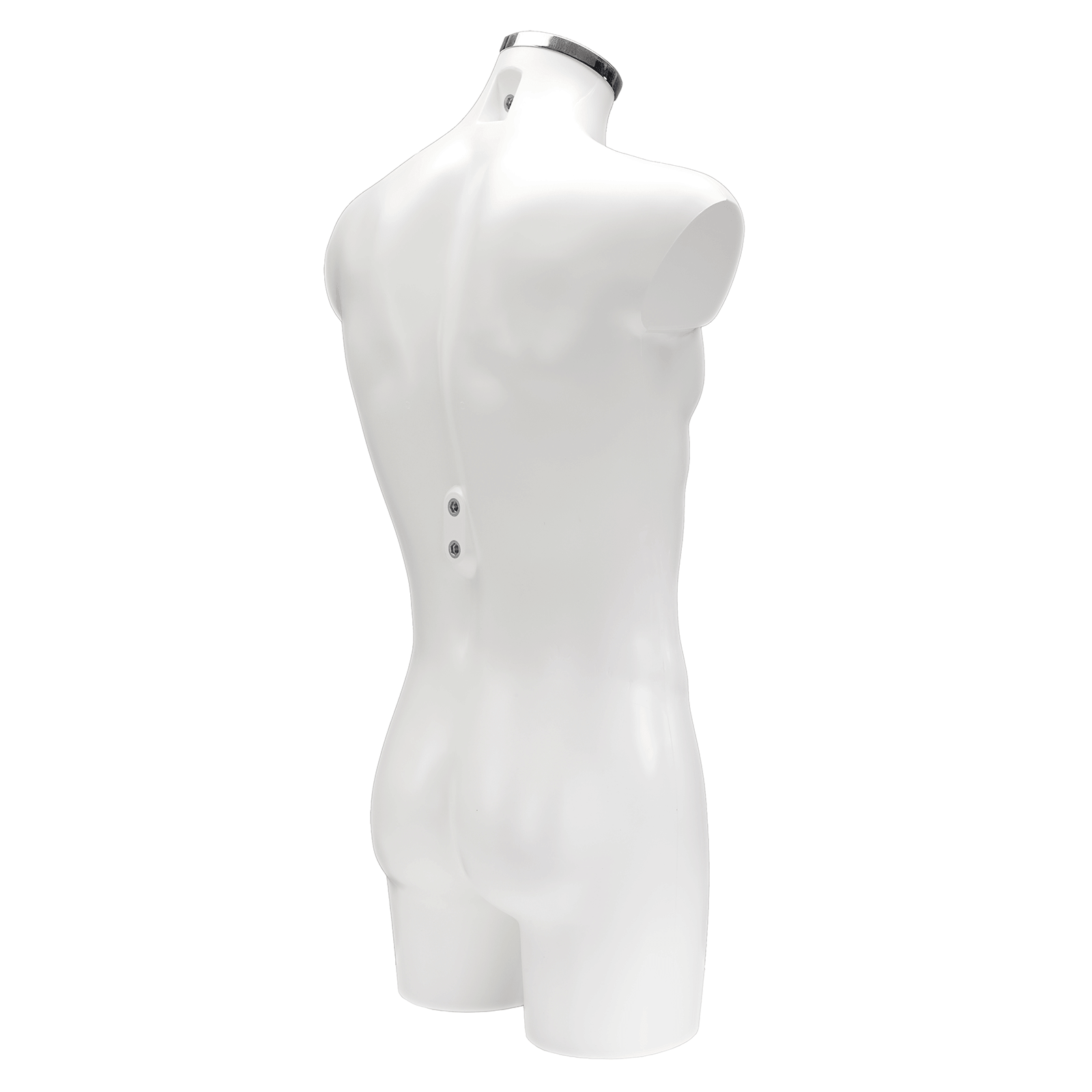 Kunststoff-Torso Herr lackiert 88 cm weiß - 11 Kunststoff-Torso Herr lackiert 88 cm weiß - 11