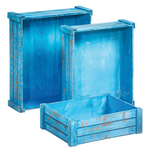 Crates light blue - 0