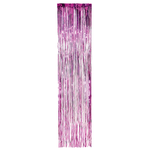 Tinsel curtain, pink, 50 x 200 cm - 0