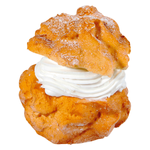 Cream puff food dummy 9 cm - 0