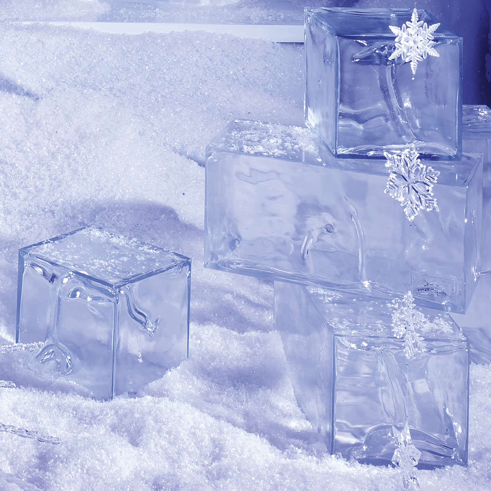 Cubo de hielo decorativo 23 x 46 cm - 3 Cubo de hielo decorativo 23 x 46 cm - 3
