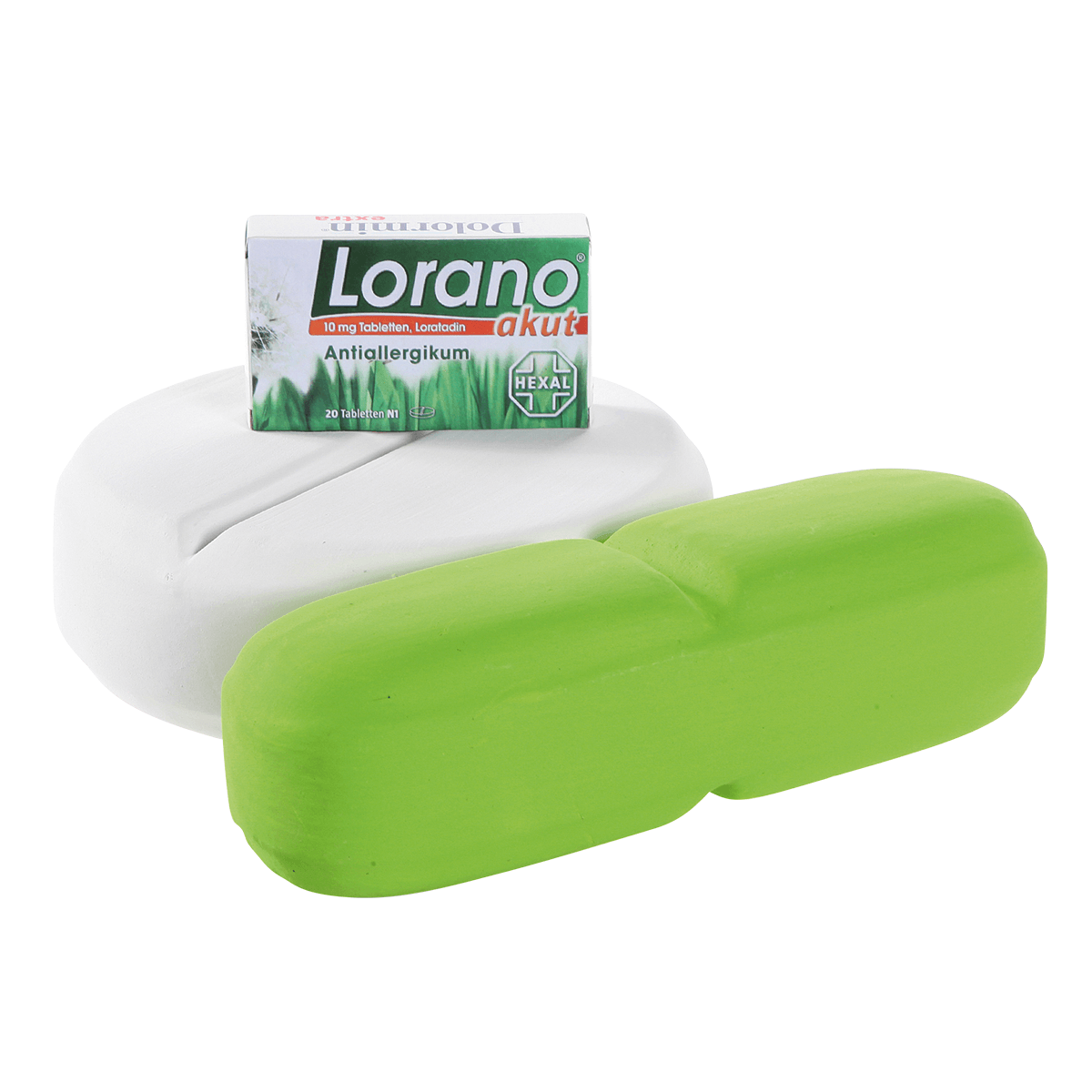 Pilule déco, verte - 3