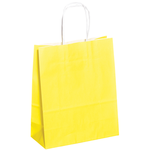 Sac "Uni", 24 x 18 cm, jaune