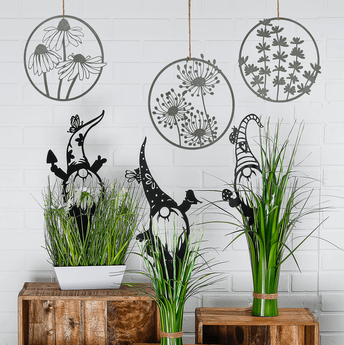 Meadow Flowers in Pot 38 cm  - 4