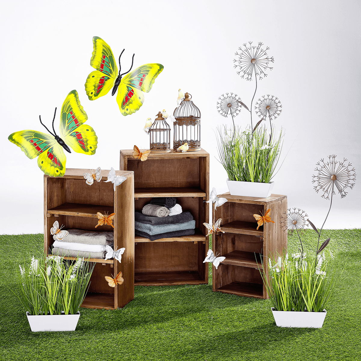 Meadow Flowers in Pot 38 cm  - 3