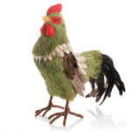 Deco rooster 21 cm high - 0