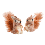 Decorative figure squirrel set of 2, 11 cm high - 3