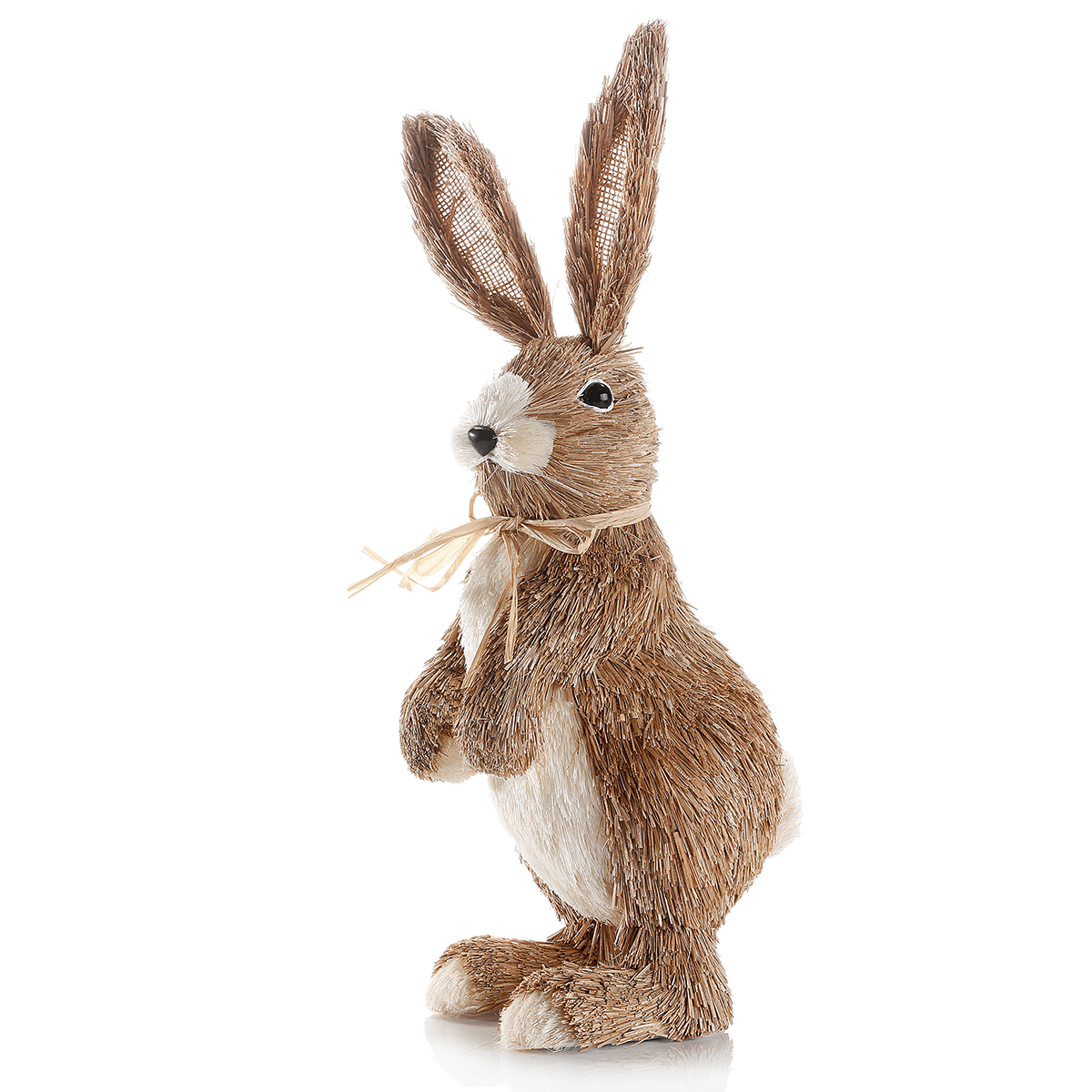 Deko-Oster-Hase, braun, 40 cm hoch - 2 Deko-Oster-Hase, braun, 40 cm hoch - 2