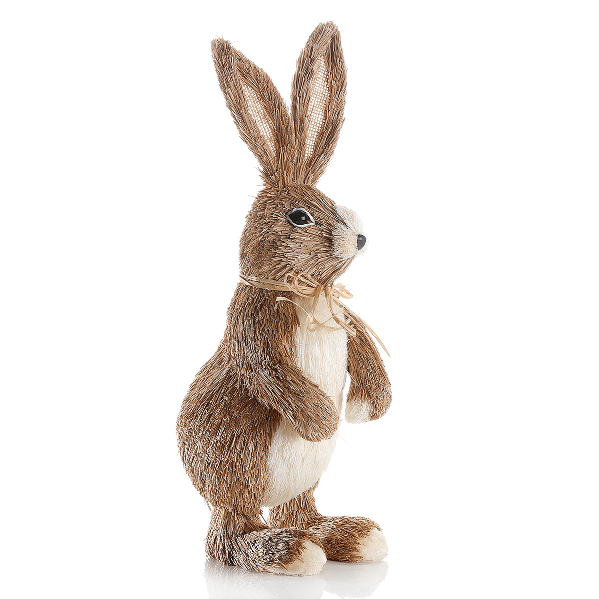 Deko-Oster-Hase, braun, 40 cm hoch - 3 Deko-Oster-Hase, braun, 40 cm hoch - 3