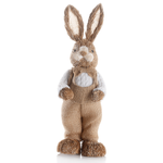 Lapin de Pâques décoratif, brun, 44 cm de haut - 0