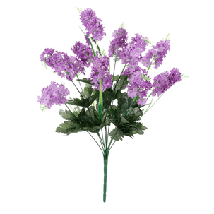 Artificial Lilac Bouquet 12 flowers 48 cm high, 25 cm Ø