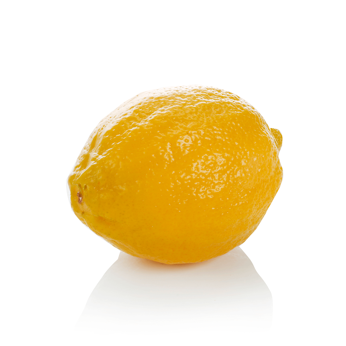 Faux citron déco alimentaire 9 cm - 1