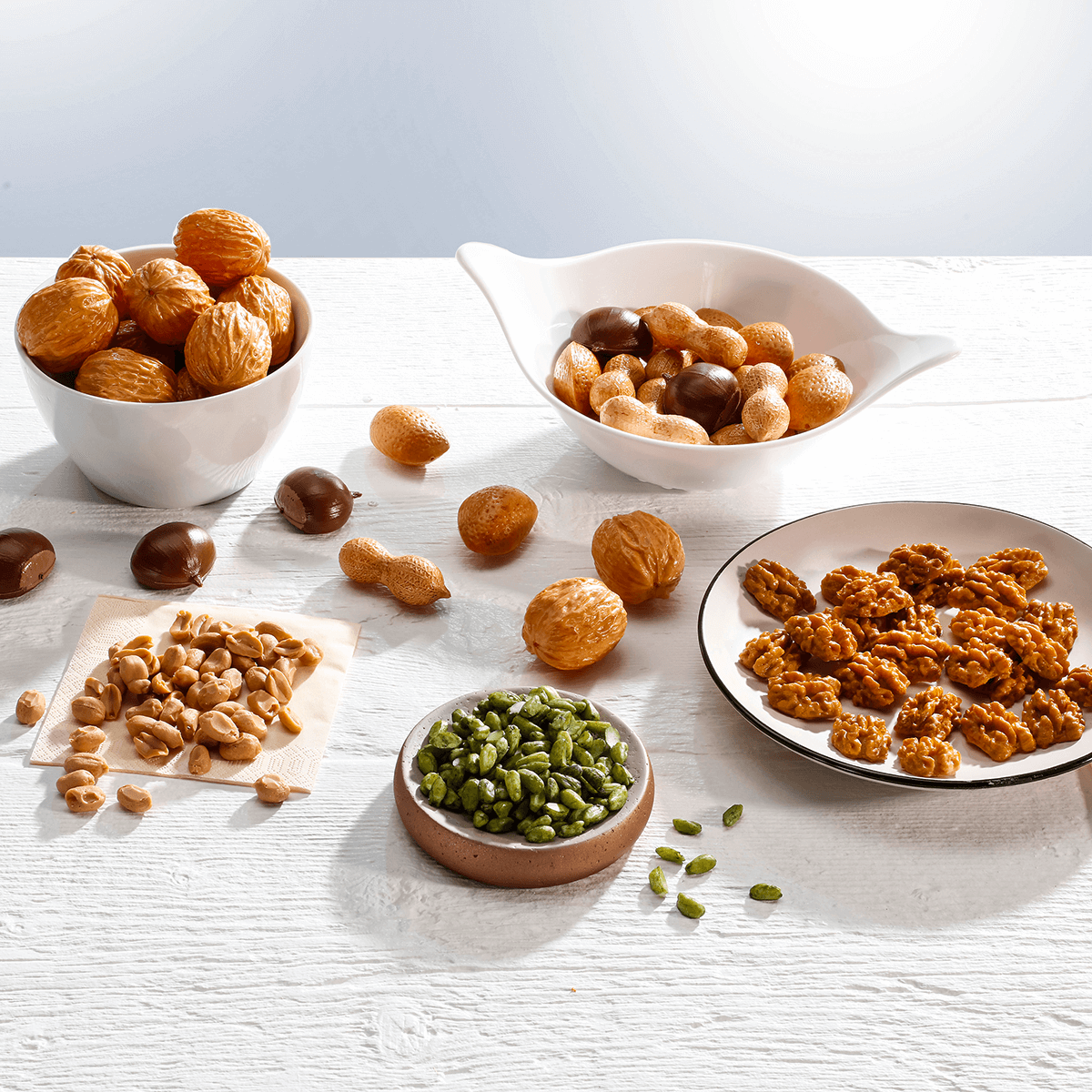 Assortiment de noix mélangées - Faux aliments sachet de 200 g - 6