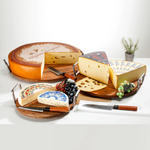 Faux morceaux de fromage de Gruyère 30 cm  - 2