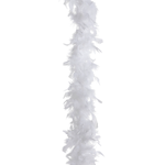 Feather boa, white, 180 cm - 2