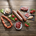Italienische Salami Lebensmittel-Attrappe, 40 cm - 1