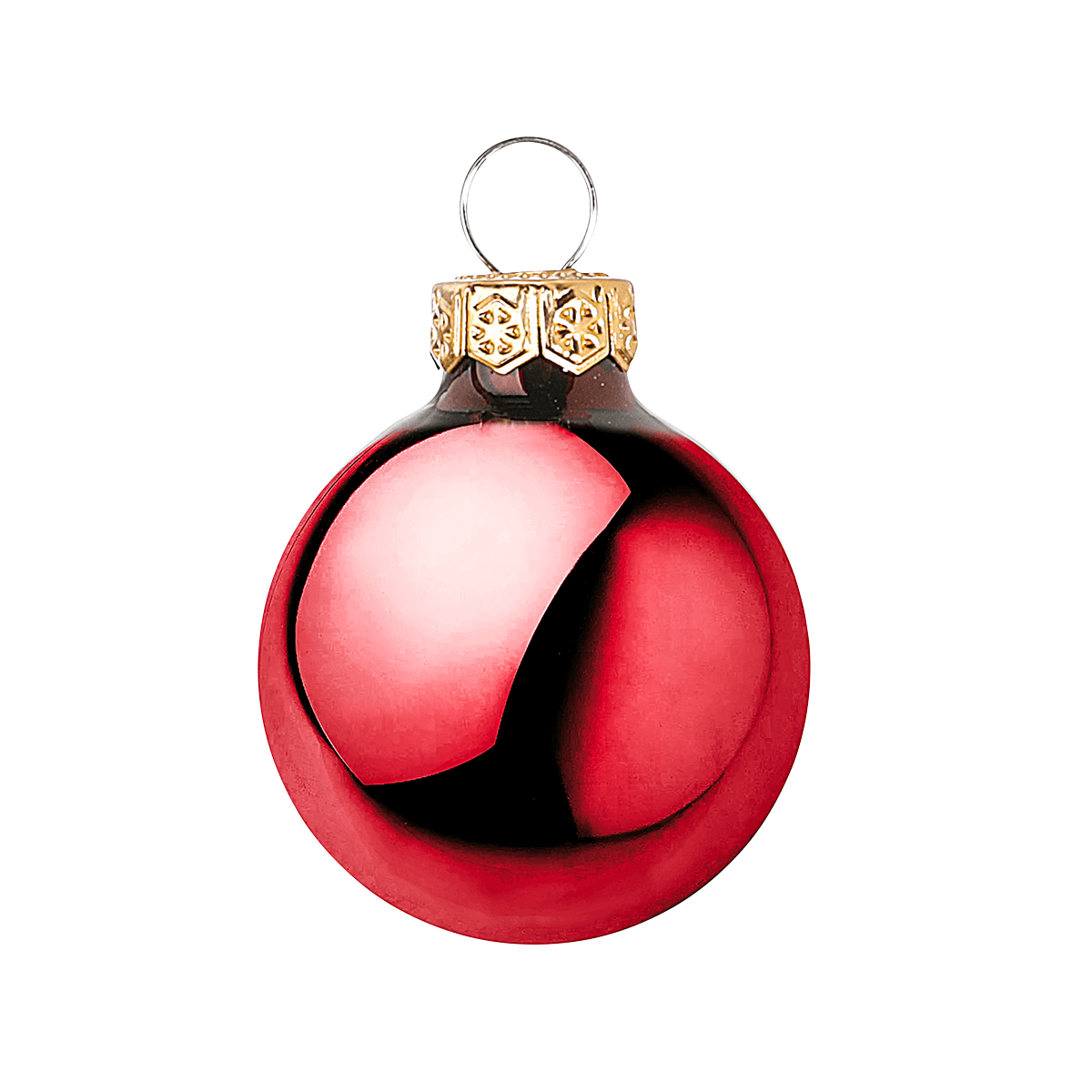 Juego de bolas de navidad de cristal 9 piezas en caja rojo - 5 Juego de bolas de navidad de cristal 9 piezas en caja rojo - 5