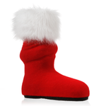 Deko Nikolaus-Stiefel 45 cm rot  - 0