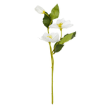 Christmas rose 57 cm Set of 3 white - 0