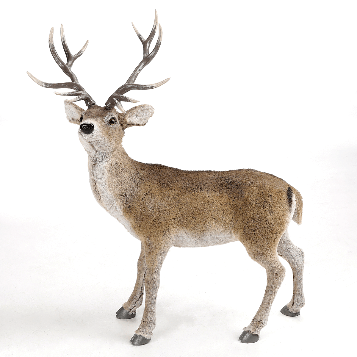 Hirsch Deko-Tier mit Geweih 83 x 40 x 90 cm  - 1 Hirsch Deko-Tier mit Geweih 83 x 40 x 90 cm  - 1