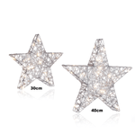 LED metal decorative star 40 cm battery-operated - 2