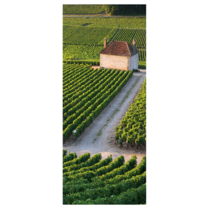 Flame retardant fabric banner "Winery" made of flag fabric 75 x 180 cm