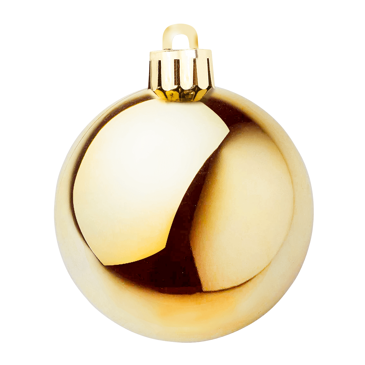 XXL Set de boules de Noël en plastique 100pcs or 3 - 6 cm Ø - 2