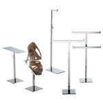 Shoe presenter for heeled shoes, height adjustable - 3