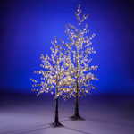 LED Baum warmweiß braun 150 cm - 7