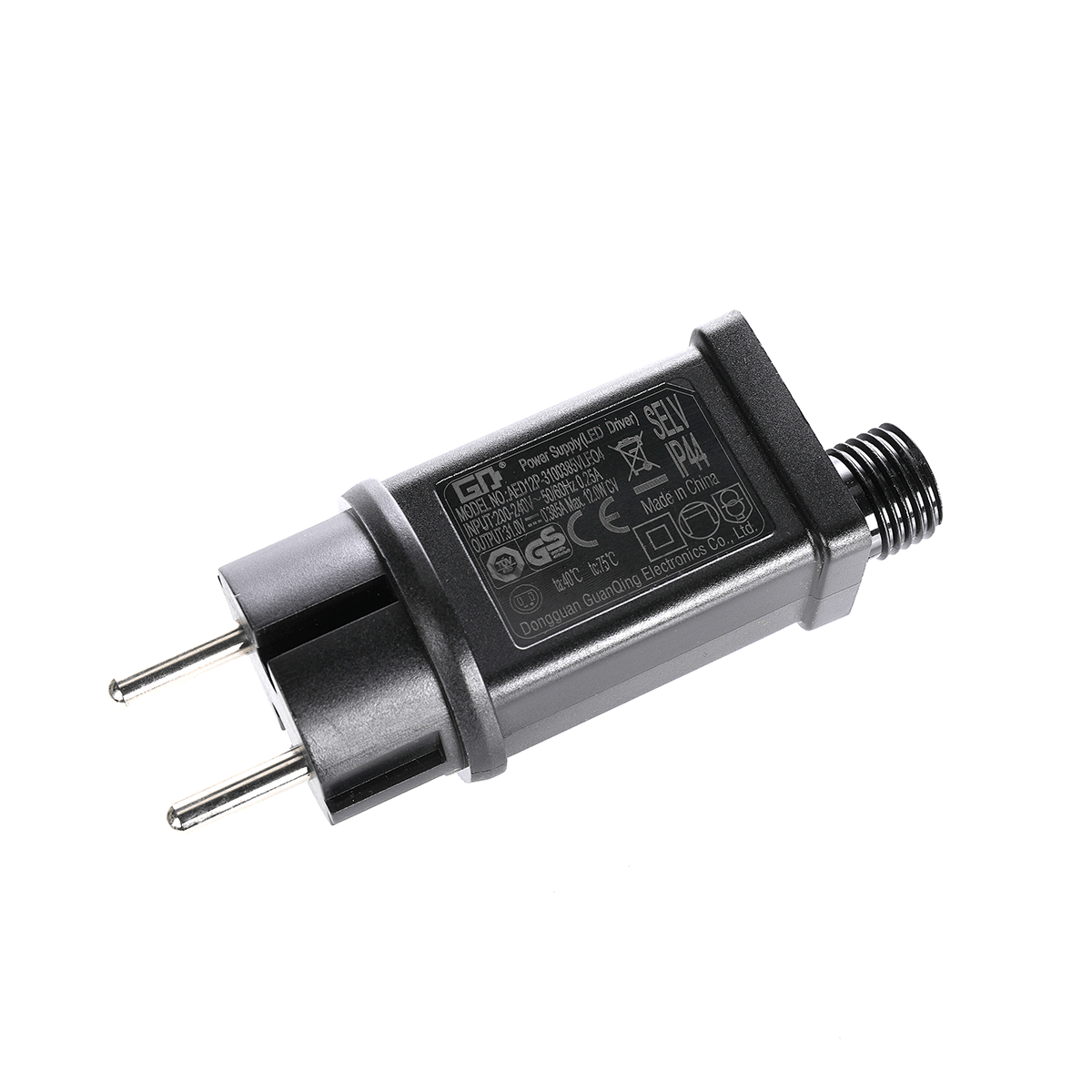 Câble de raccordement du transformateur 31V, 12W noir