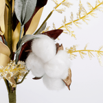 Artificial branch "Cotton Flower Grass Mix" 25 x 58 cm - 2