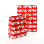 Gift bag polar bear 12-pack 23 x 19 x 10 cm, 150 gr/m² - 1