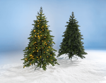 Artificial Christmas Tree Nordic Fir with LED 180 cm - 3