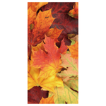 Flame retardant fabric banner "Autumn leaves" made of flag fabric - 0