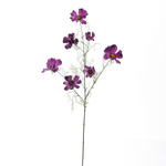 Artificial Cosmos Deco Branch Purple 90cm  - 0