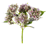 Hortensien-Kunstblumenstrauß lila, 60 cm - 0